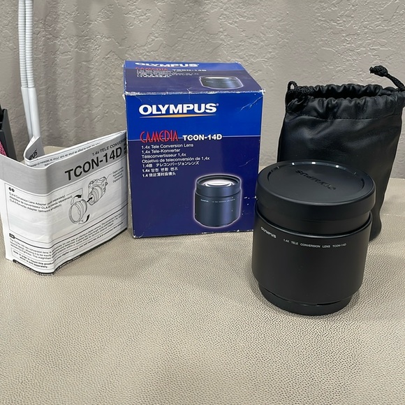 (動作未確認)OLYMPUS CAMEDIA TCON-14D Olympus TCON-14D 1.4x Tele Conversion Lens Camedia New